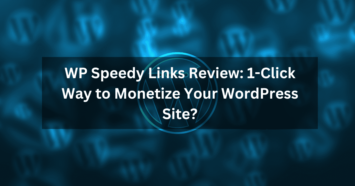 WP Speedy Links Review